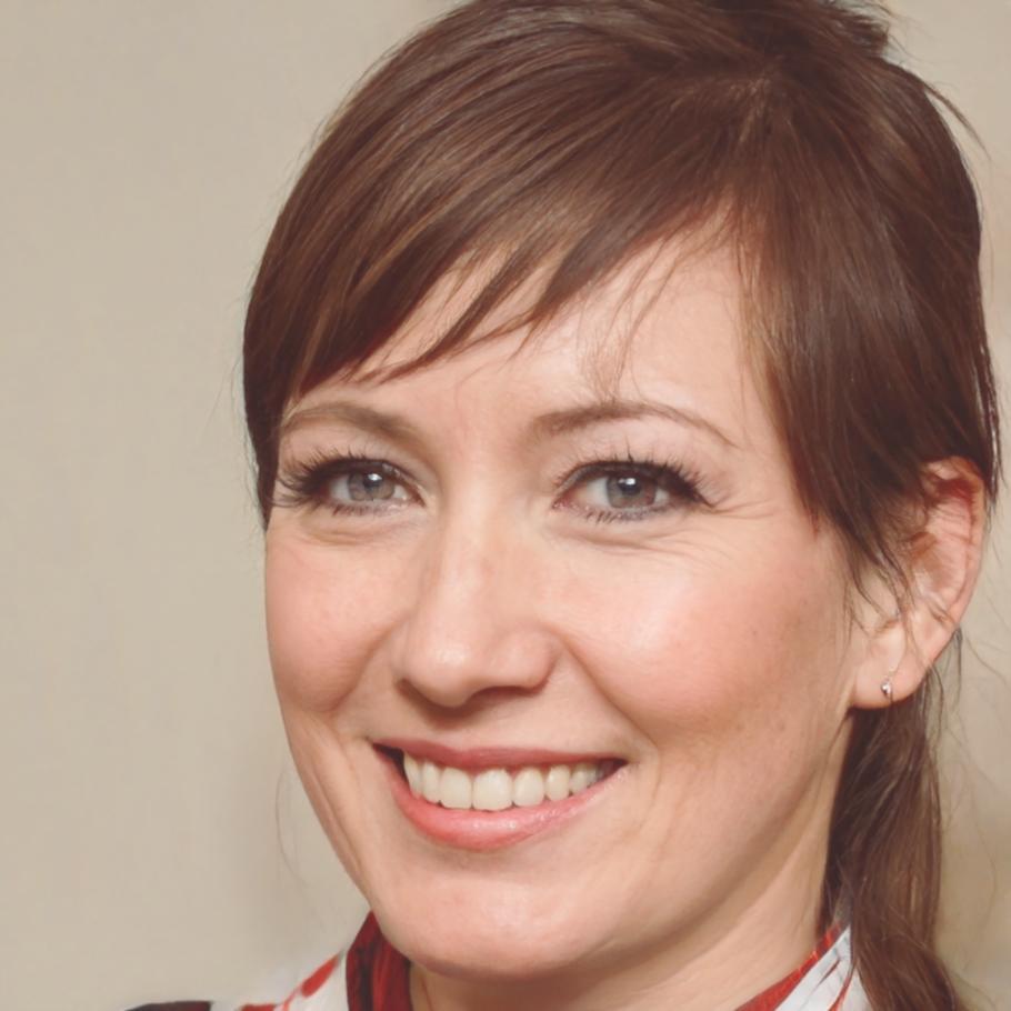 Zufriedene Kundin